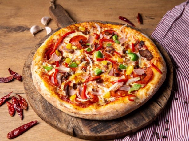 Pizza z oferty Frentzza – Pizza & Friends. Zdjęcie: materiały prasowe.