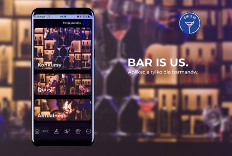 Bar Is Us - aplikacja dla barmanów od Stock Polska. Foto: materiały prasowe.